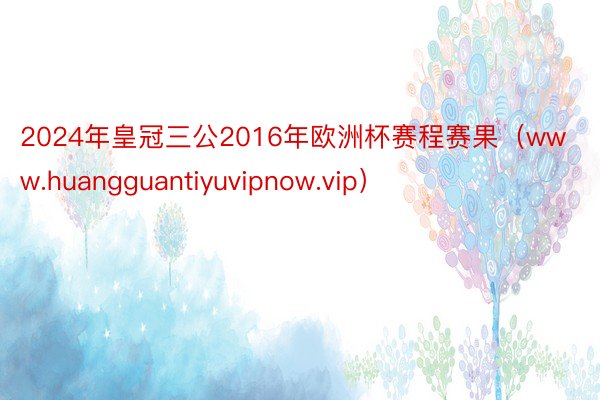 2024年皇冠三公2016年欧洲杯赛程赛果（www.huan